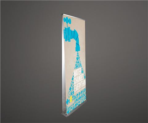 鋁合金雙面易拉寶 鋁合金雙面易拉寶